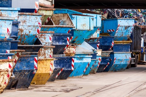 Property clearance service handling household items in Balham