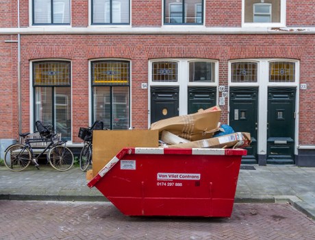 Rubbish removal team in Balham with recyclable materials sorted for recovery