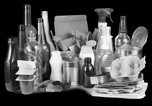 Rubbish removal team handling household waste in Balham