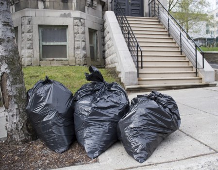 Example rubbish collection job in Balham near busy residential and station areas