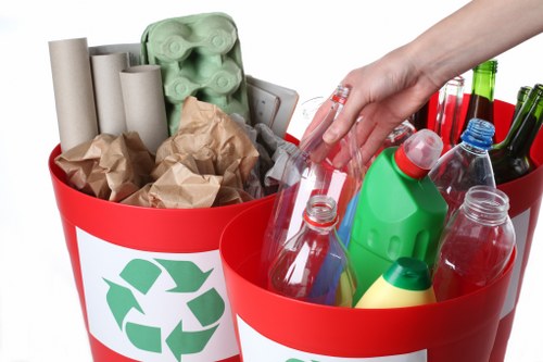 Residential recycling setup for waste recycling in Balham