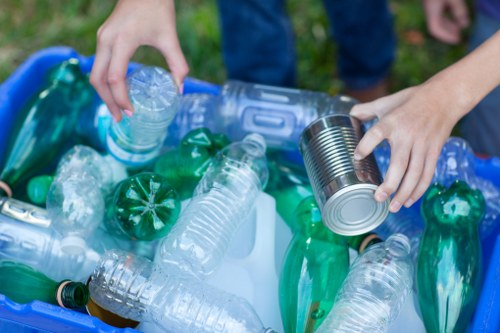 Rubbish removal and recycling during a Balham property clearance